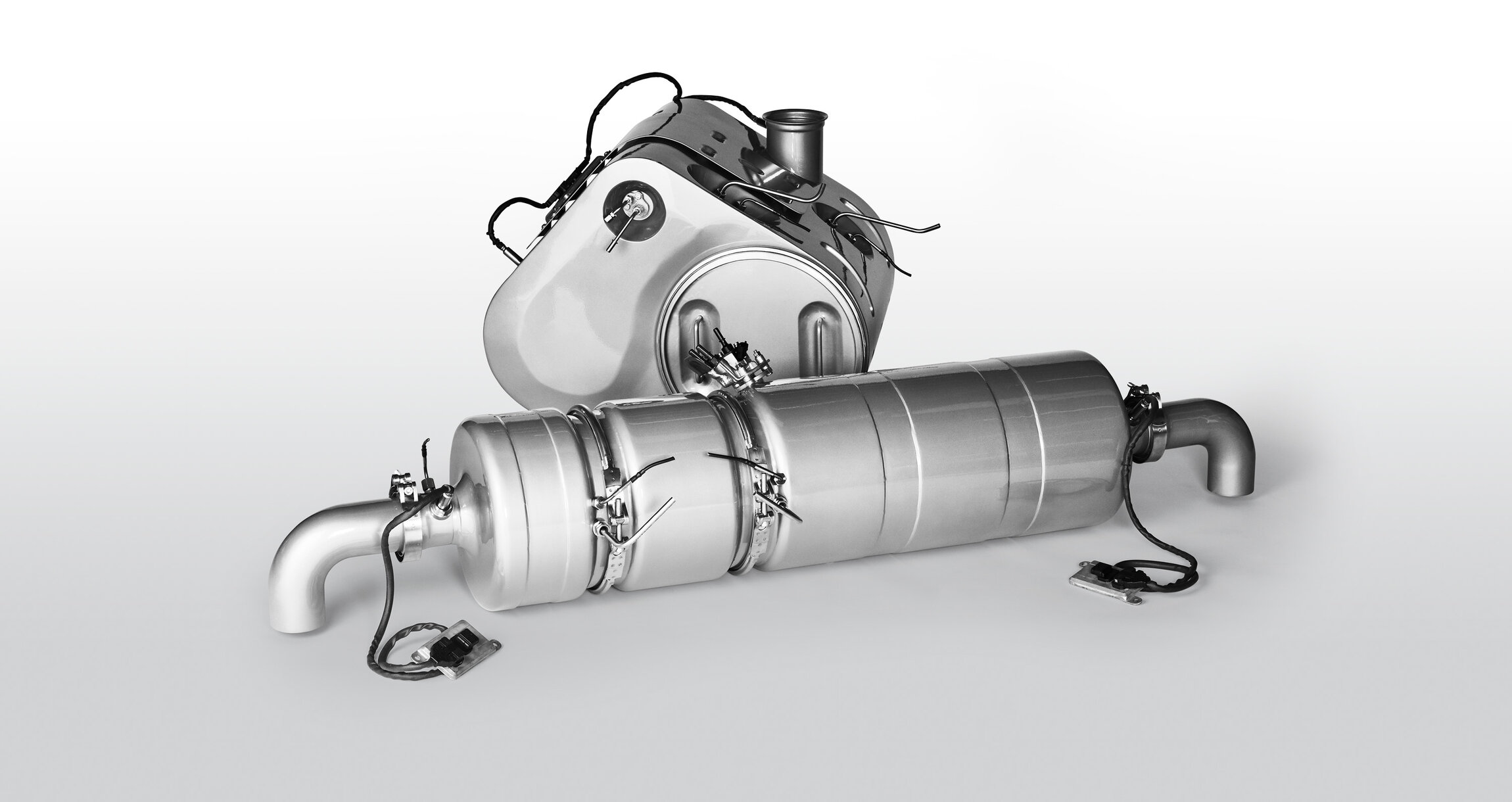 The inline and box solution is easily scalable for engines