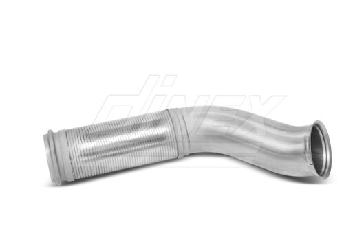 Exhaust Pipe w. Flex, D3S, Volvo