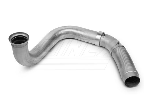 Exhaust Pipe w. Flex, D2S, Mercedes