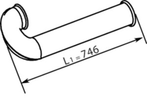 TUBE ARRIERE-DAF-1376803