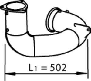 TUBE ARRIERE-DAF-1457351