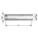 Exhaust Pipe, OD=110 / L=2000, SPD