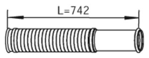 TUBE AVANT-BOVA-DAF-1349904