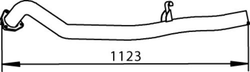 TUBE INTERMEDIAIRE-VOLKSWAGEN-073253681P