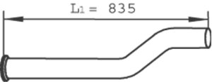 TUBE AVANT-BOVA-DAF-1401712