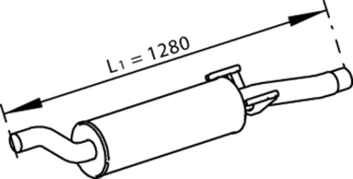 Silencer for Mercedes