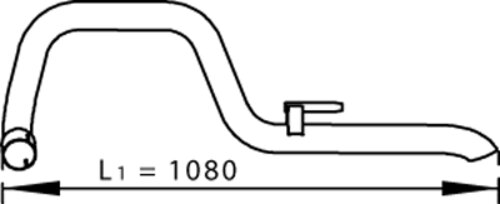 Pipe for Mercedes/Volkswagen