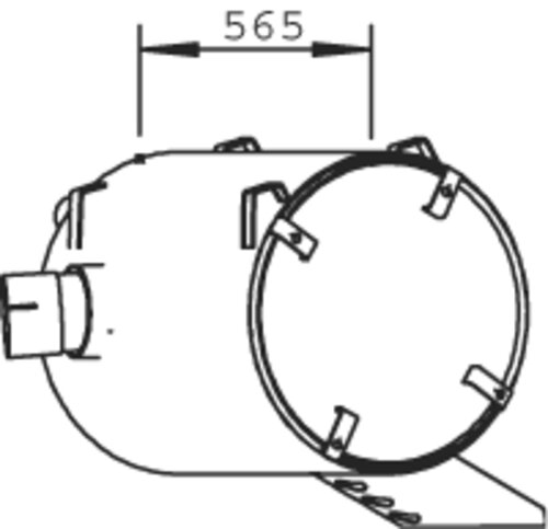 Silencer for Mercedes