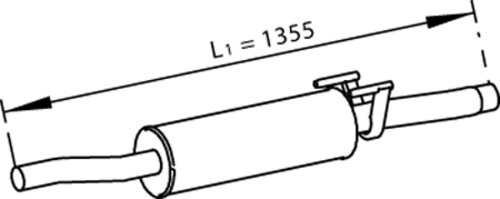 Silencer for Mercedes