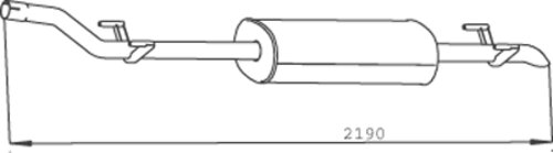 Silencer for Mercedes