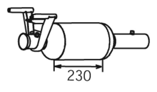 Silencer for Mercedes