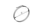 BODY STRAP Ø284 STAINLESS STEEL