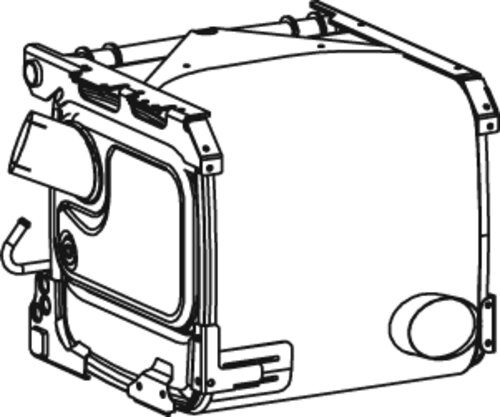 Silencer w. SCR for Mercedes