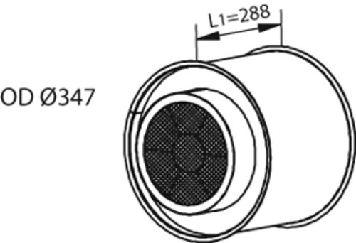 Soot-/ Particle Filter, exhaust system