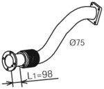 Pipe for Iveco