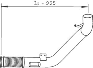 TUBE AVANT-IVECO-41210895