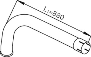 Pipe for Scania