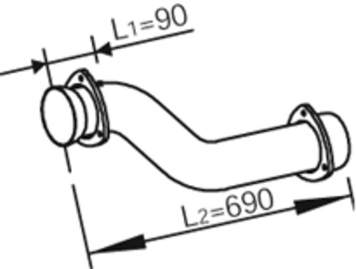 TUBE AVANT-VOLVO-3953588