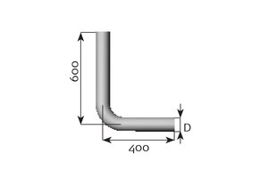 Pipe Bending 90´ Ø90