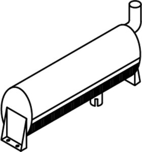 Silencer for Leyland