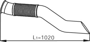 Pipe for Mercedes