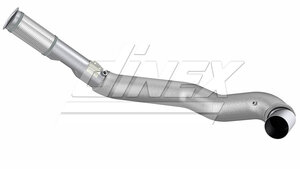 Insulated Exhaust Pipe w. Flex, D2S+, Iveco