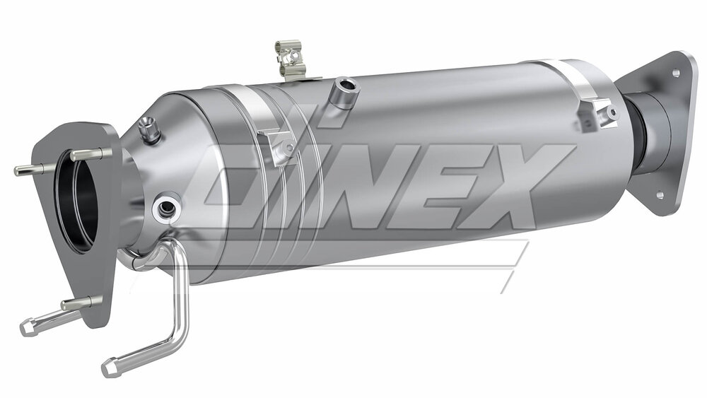 Catalytic Converter w. DOC & CHPSIC, Iveco Dinex