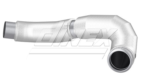 Insulated Exhaust Pipe, Iveco