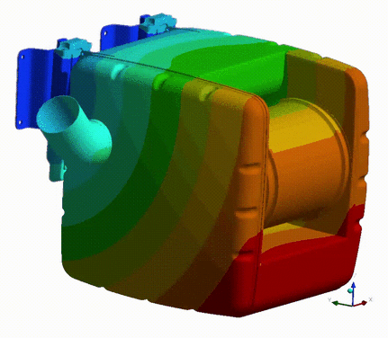 Dinex - Finite Element Analysis reveals structural and thermal weaknesses in the design