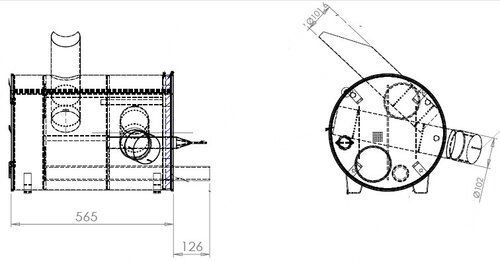 Silencer for Mercedes, E-line