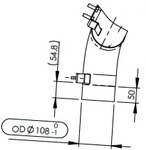 Exhaust Pipe w. Flex, D2S+, Renault/Volvo