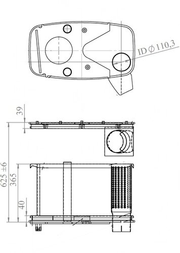 Silencer for MAN, E-line