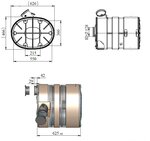 Silencer w. SCR for Volvo E-line