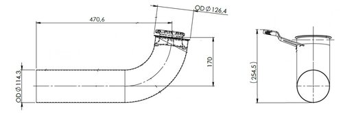 TUBE ARRIERE-SCANIA-1483285