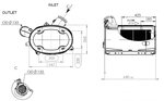 Silencer w. SCR for Volvo