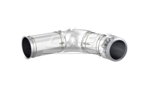 Insulated Exhaust Pipe w. Flex, D2S+, Scania