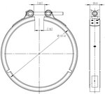 Exhaust Clamp, VeeFit, International