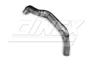 Insulated Exhaust Pipe w. Flex, D2S+, Iveco