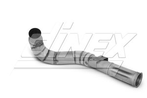 Insulated Exhaust Pipe w. Flex, D2S+, Iveco