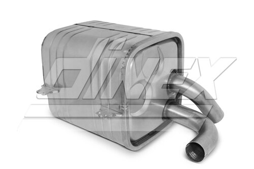 Silencer w. SCR for Mercedes