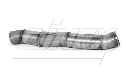 Exhaust Pipe w. Flex, D3S, Scania