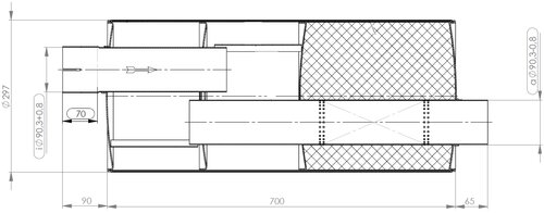 Silencer for DAF