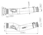 Insulated Exhaust Pipe for MAN