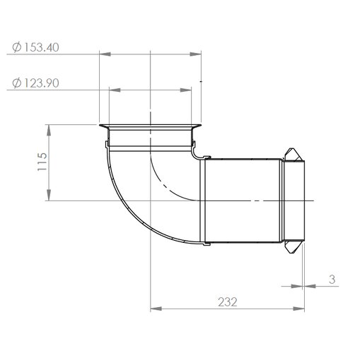 Exhaust Pipe for International