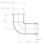 Exhaust Pipe for Kenworth