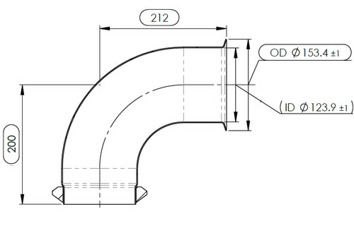 Exhaust Pipe for Kenworth