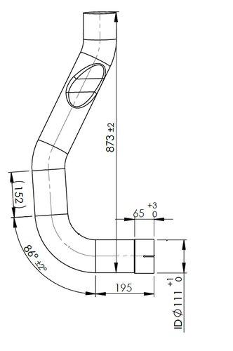 TUBE AVANT-MAN-81152040517