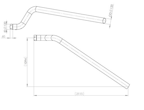 TUBE ARRIERE-MAN-81.15204.0523