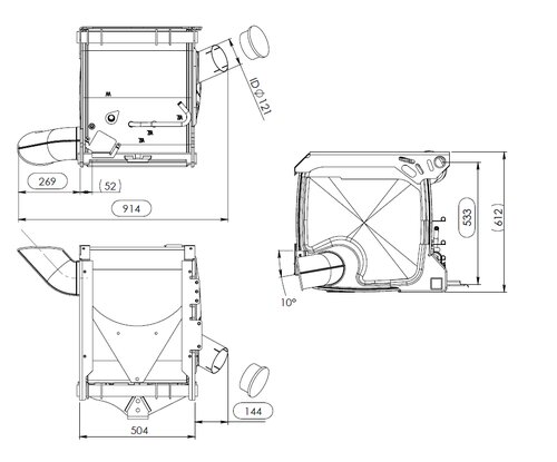 Silencer W. SCR for Mercedes