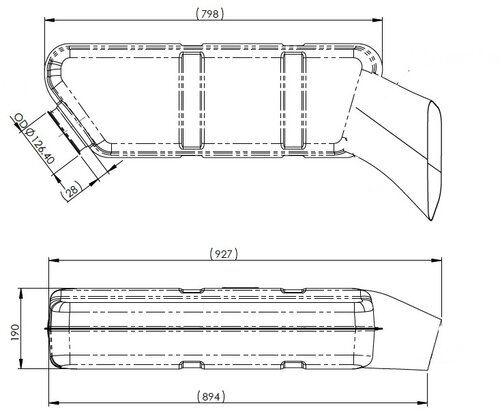 Silencer, Scania